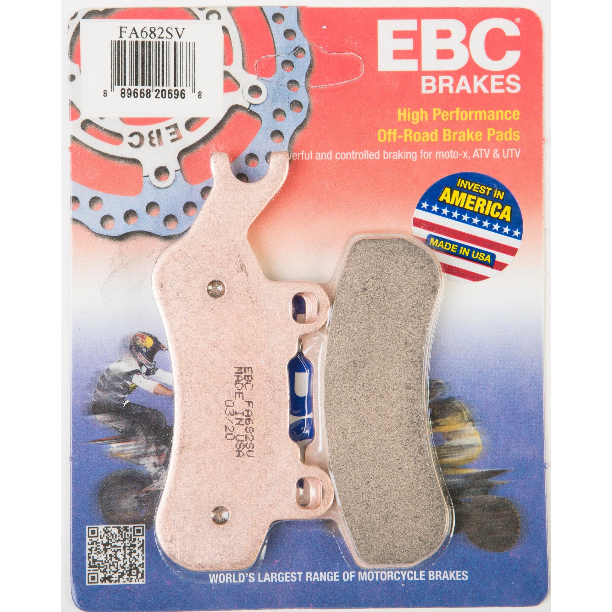 Brake Pads Fa682sv Severe Duty Sv Series