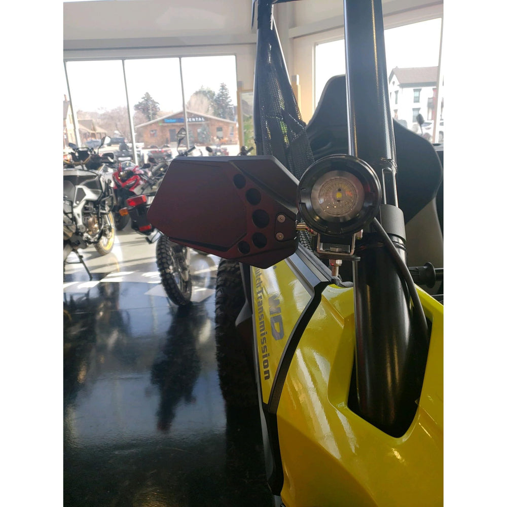 
                      
                        Dirtbag Brands 6061 Billet Mirrors with Ditch/Pod Light Mounts Compatible With All Polaris RZR, Maverick X3, Honda Talon, Kawasaki KRX, and Yamaha YXZ
                      
                    