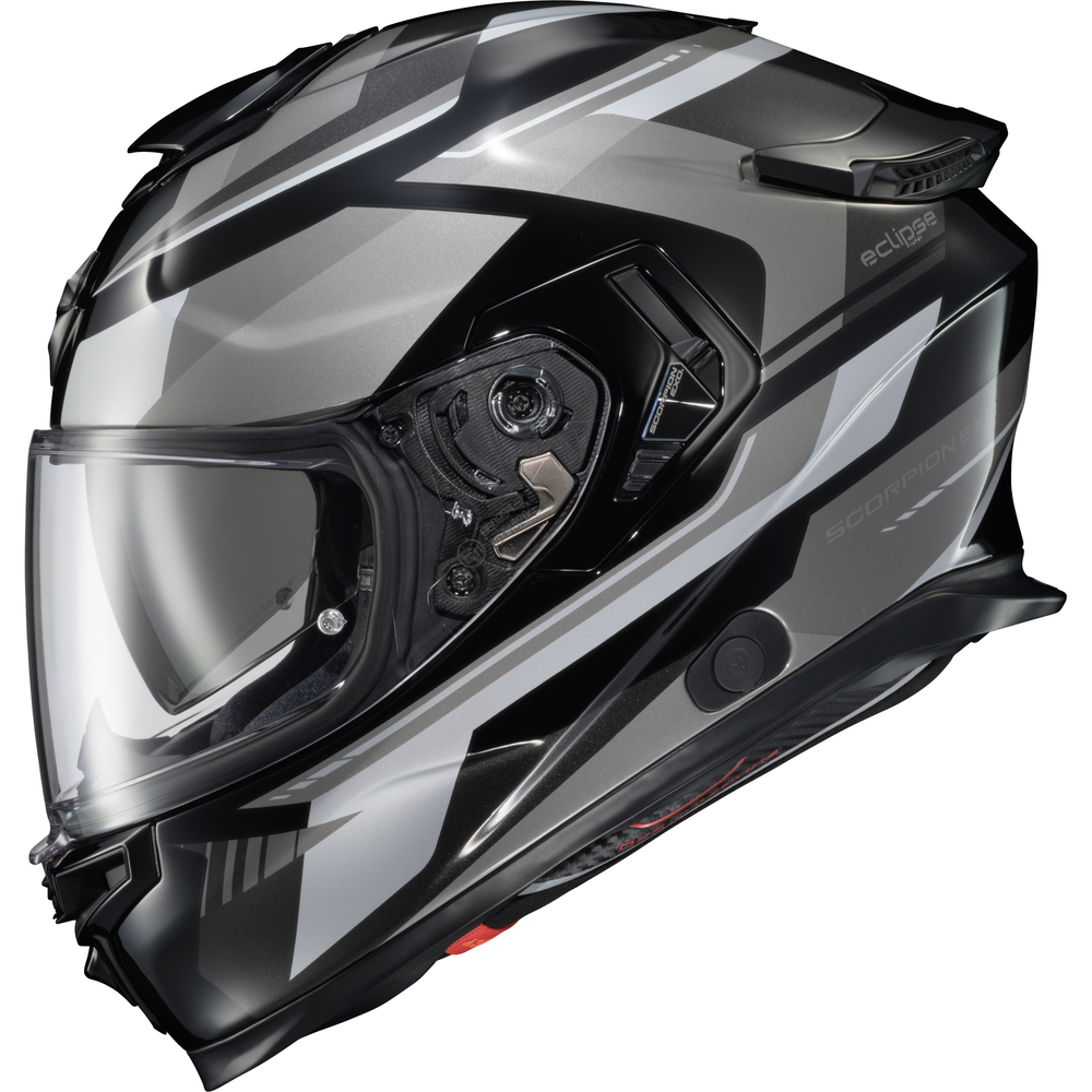 Exo Eclipse Full Face Helmet Lunar White/Black Lg