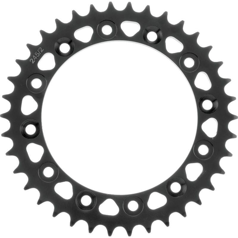 BikeMaster Honda Rear Steel Sprocket 520 44T - Black