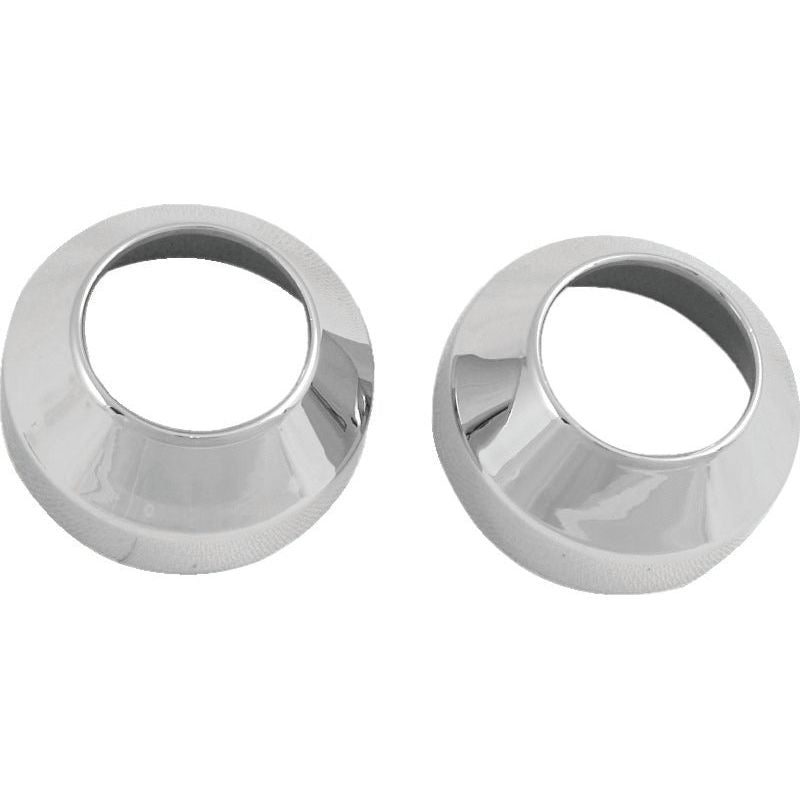 Bikers Choice 84-17 41MM Wide Glide Chrome Fork Boot Covers Pr