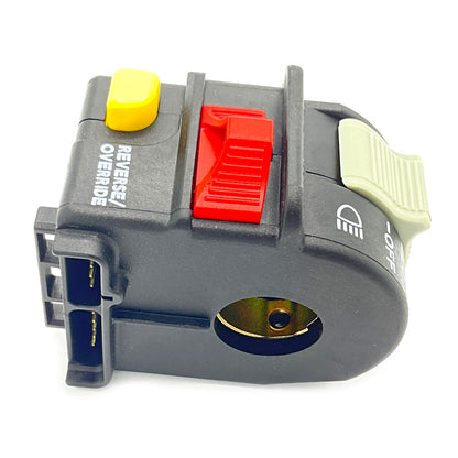 Polaris ATV Hi/Lo/Off (Rev/Or) Handlebar Switch, Genuine OEM Part 4010262, Qty 1