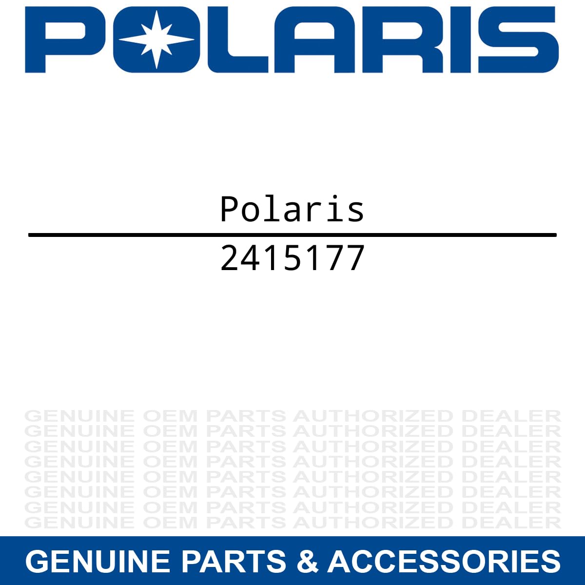 Polaris RZR LED Taillight Assembly, Lower, Left, Genuine OEM Part 2415177, Qty 1