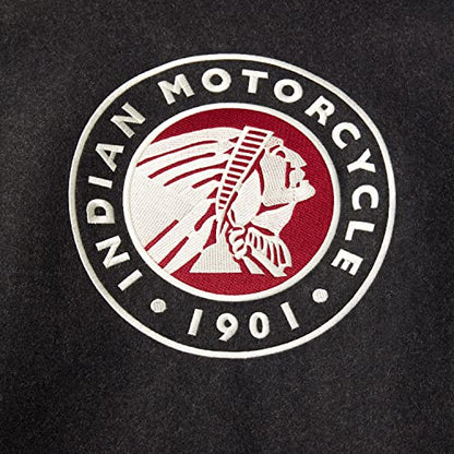 Indian Motorcycle Men's Varsity 2 Gray Jacket