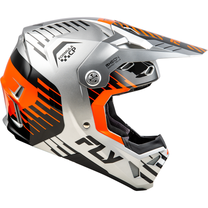 Formula Cp Slice Helmet Grey/Orange/Black Xs