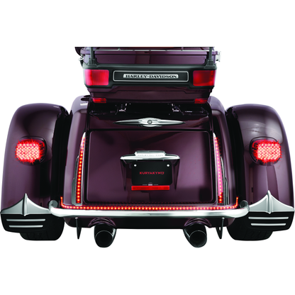 Kuryakyn Rear Mud Flaps For Trikes Chrome