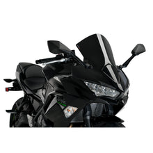 Windscreen R Racer Black Kaw