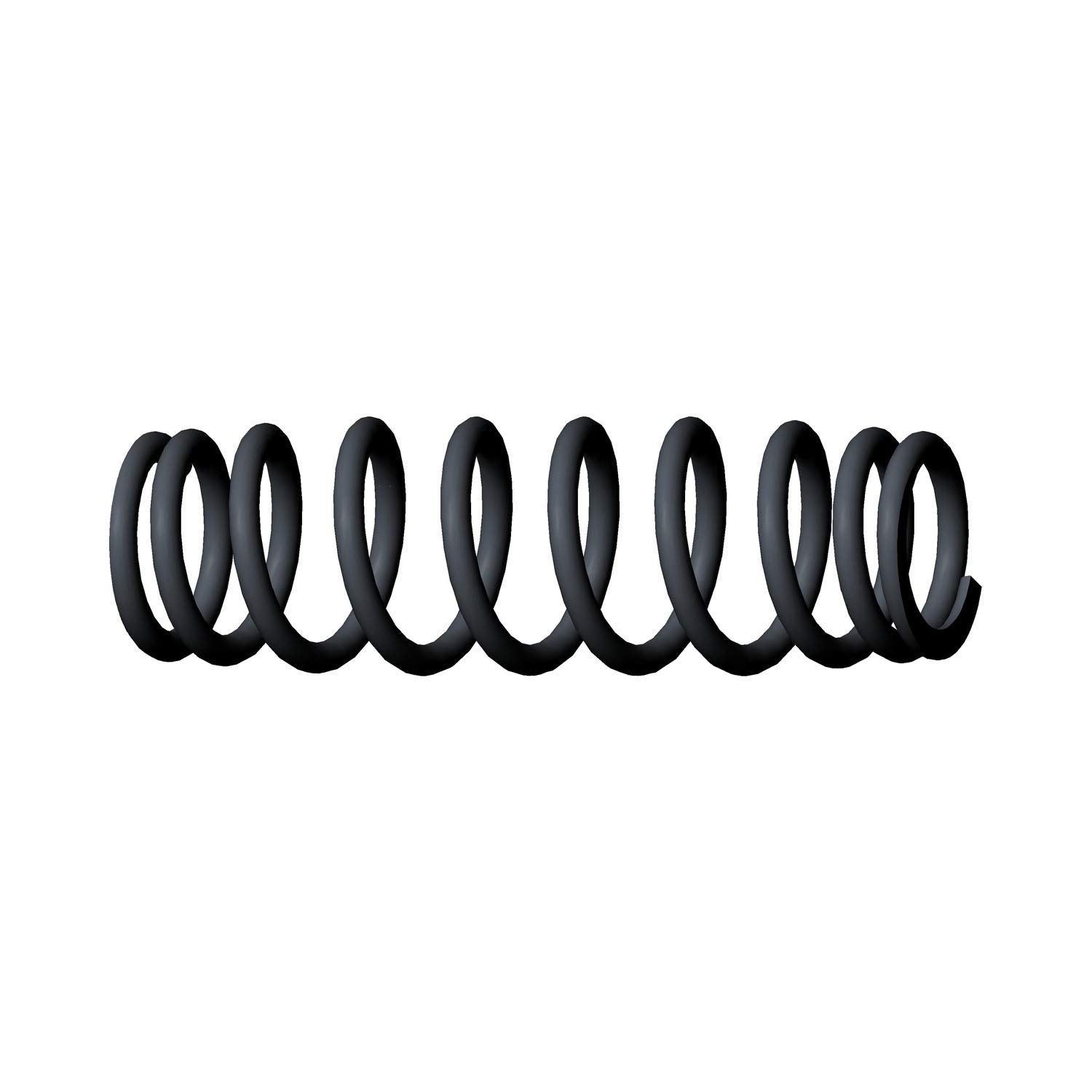 Polaris ATV Spring 180#, 10.37 in, Medium Gloss Black, Genuine OEM Part 7044540-067, Qty 1