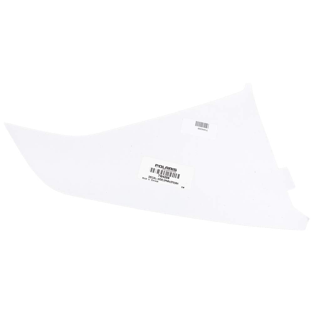 Polaris ATV Side Decal, Right, Sportsman 570, Genuine OEM Part 7184289, Qty 1