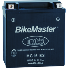 BikeMaster TruGel Battery - MG16-BS