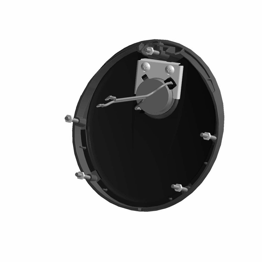 Polaris Indian Motorcycle Bezel Assembly, Speaker, Right, Chrome, Genuine OEM Part 5452073-156, Qty 1