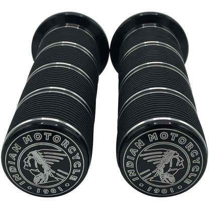 Indian Select Handlebar Black Grips, Pair - 2882828-468