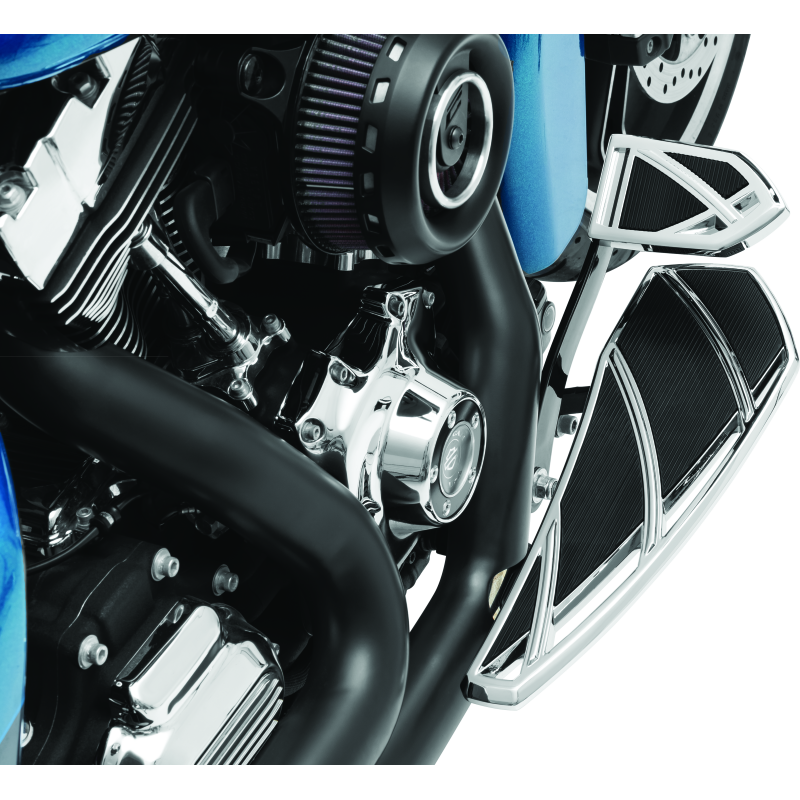 Kuryakyn Phantom Brake Pedal Pad FL Touring Models Chrome