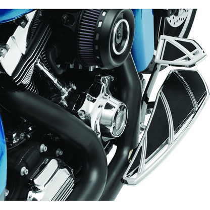 Kuryakyn Phantom Brake Pedal Pad FL Touring Models Chrome
