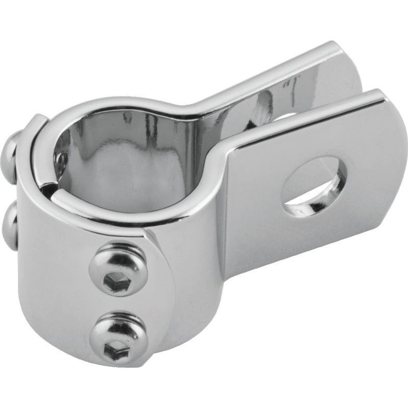 Bikers Choice Chrome 1 Inch 3 piece Clamp Universal