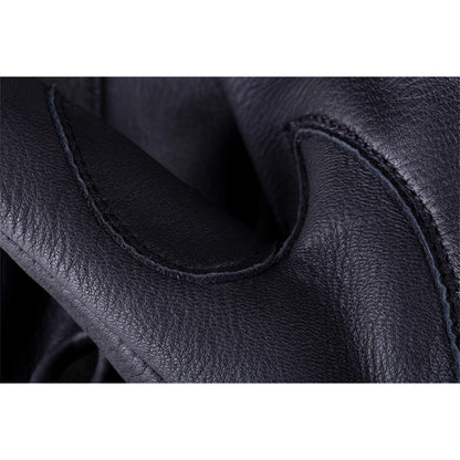 Indian Motorcycle Men's Deerskin Strap Glove, Black - XL - 286066109