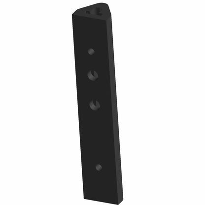 Polaris ATV Extruded Bumper, Short, Genuine OEM Part 5412446, Qty 1