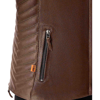 Womens Roadster Air D3o Jacket Brown Leather Md