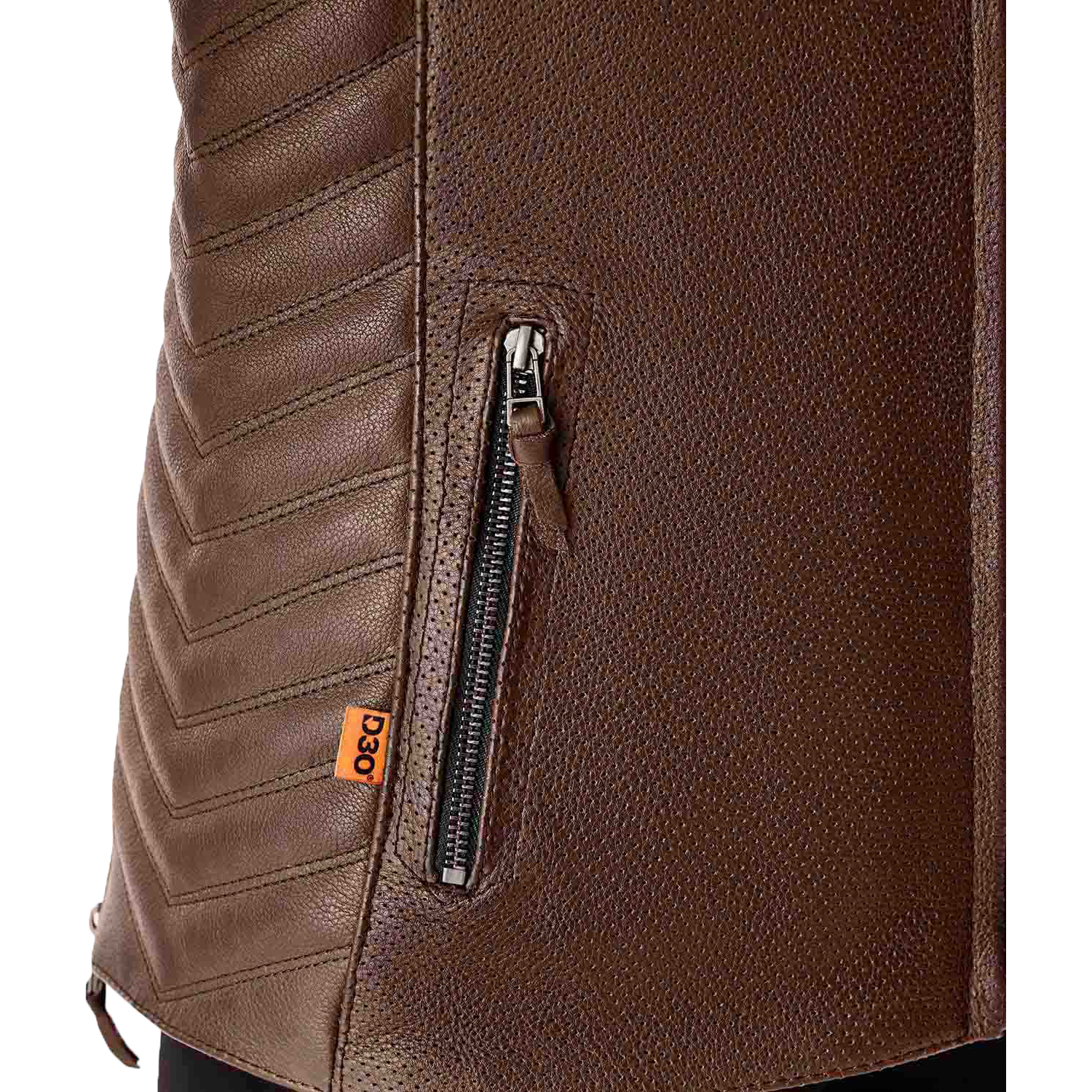 Womens Roadster Air D3o Jacket Brown Leather Lg