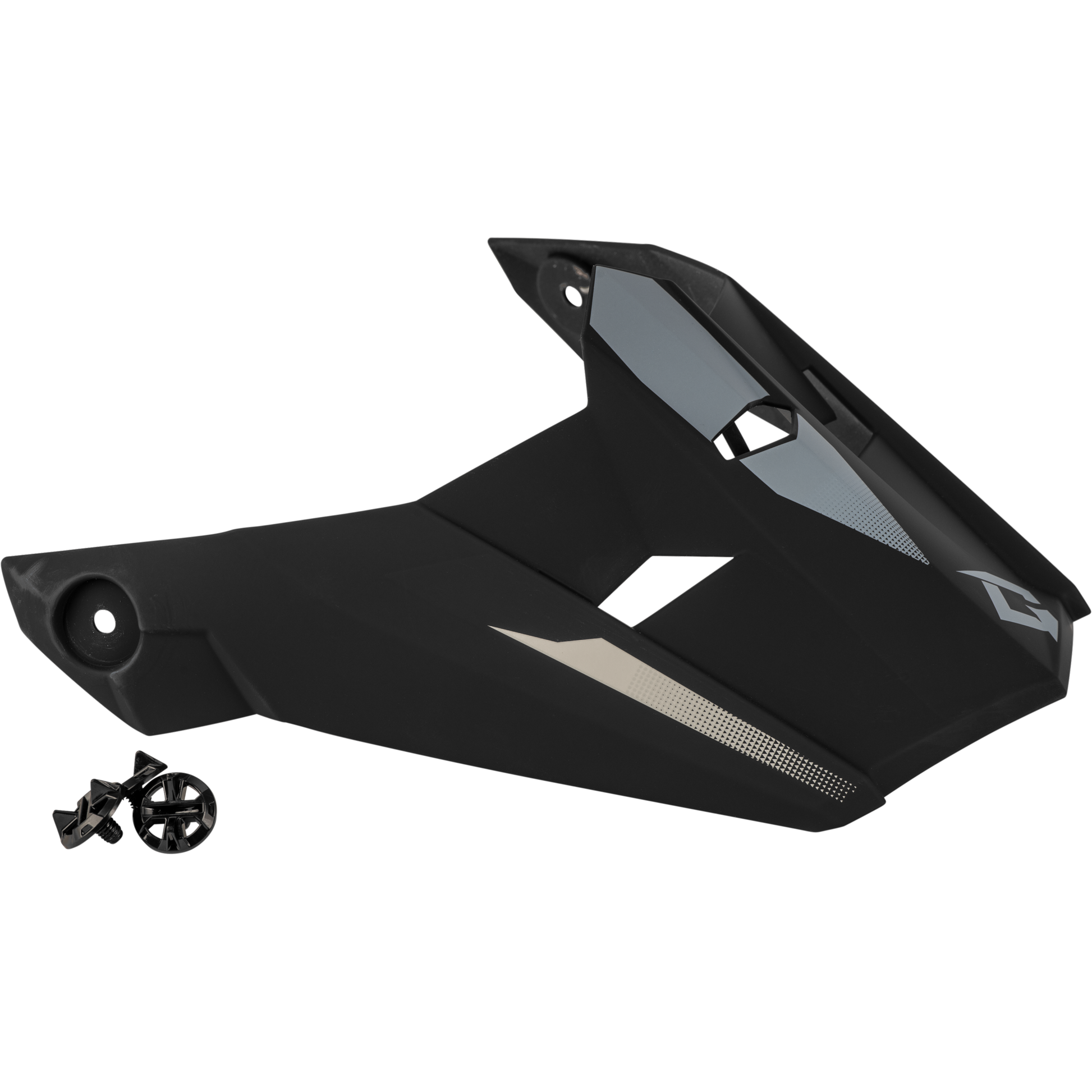 Mx 46 Compound Visor Matte Black/Grey/White Xs Sm