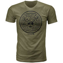 Gasoline Tee Military Green Sm