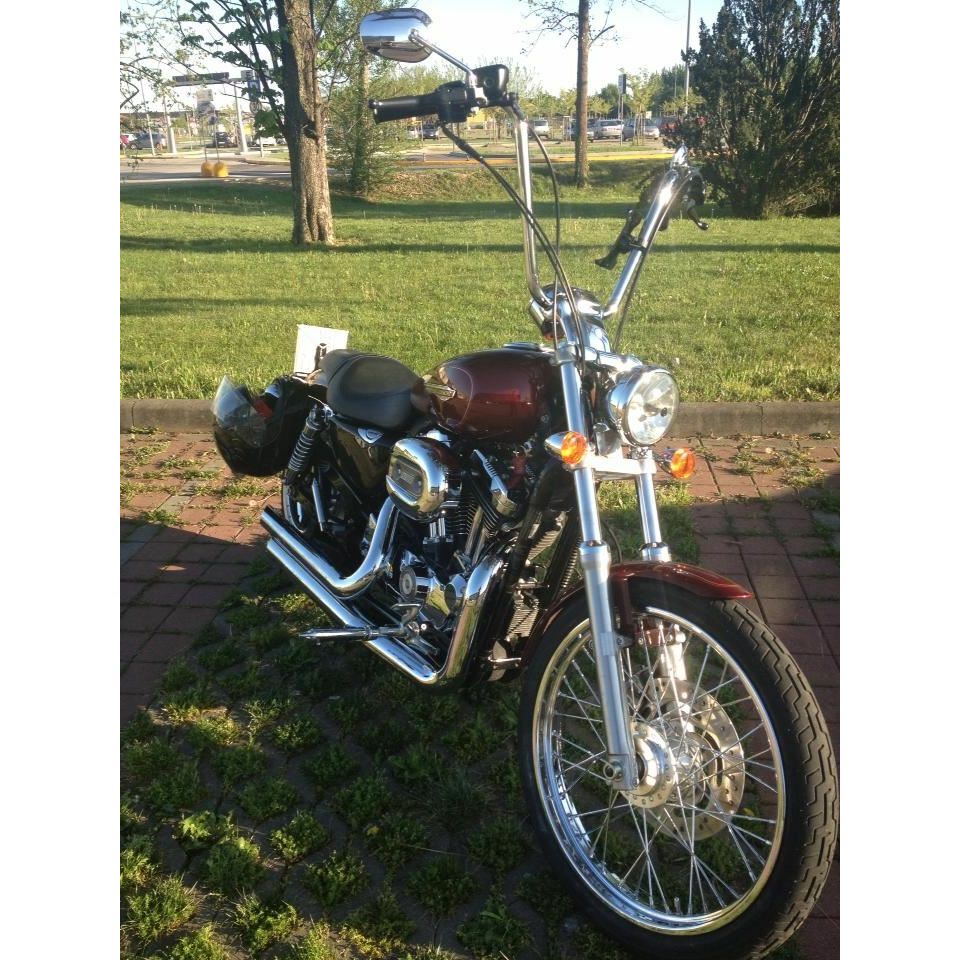 Narrow 14" Apehangers 1" Chrome