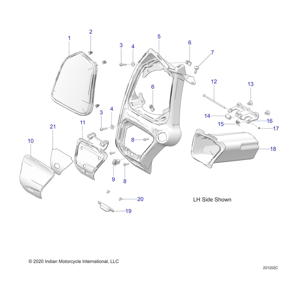 
                      
                        Indian Motorcycle DASH-RH,TXT [BASE], Genuine OEM Part 5456889, Qty 1
                      
                    