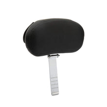 Indian Motorcycle Rider Backrest Pad All-Weather Black Vinyl, Adjustable, for Comfort - 2879542-VBA