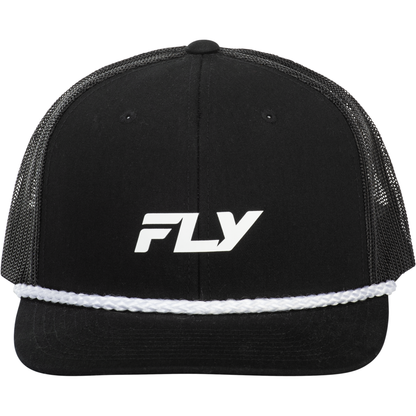 Fly Trucker Hat Black