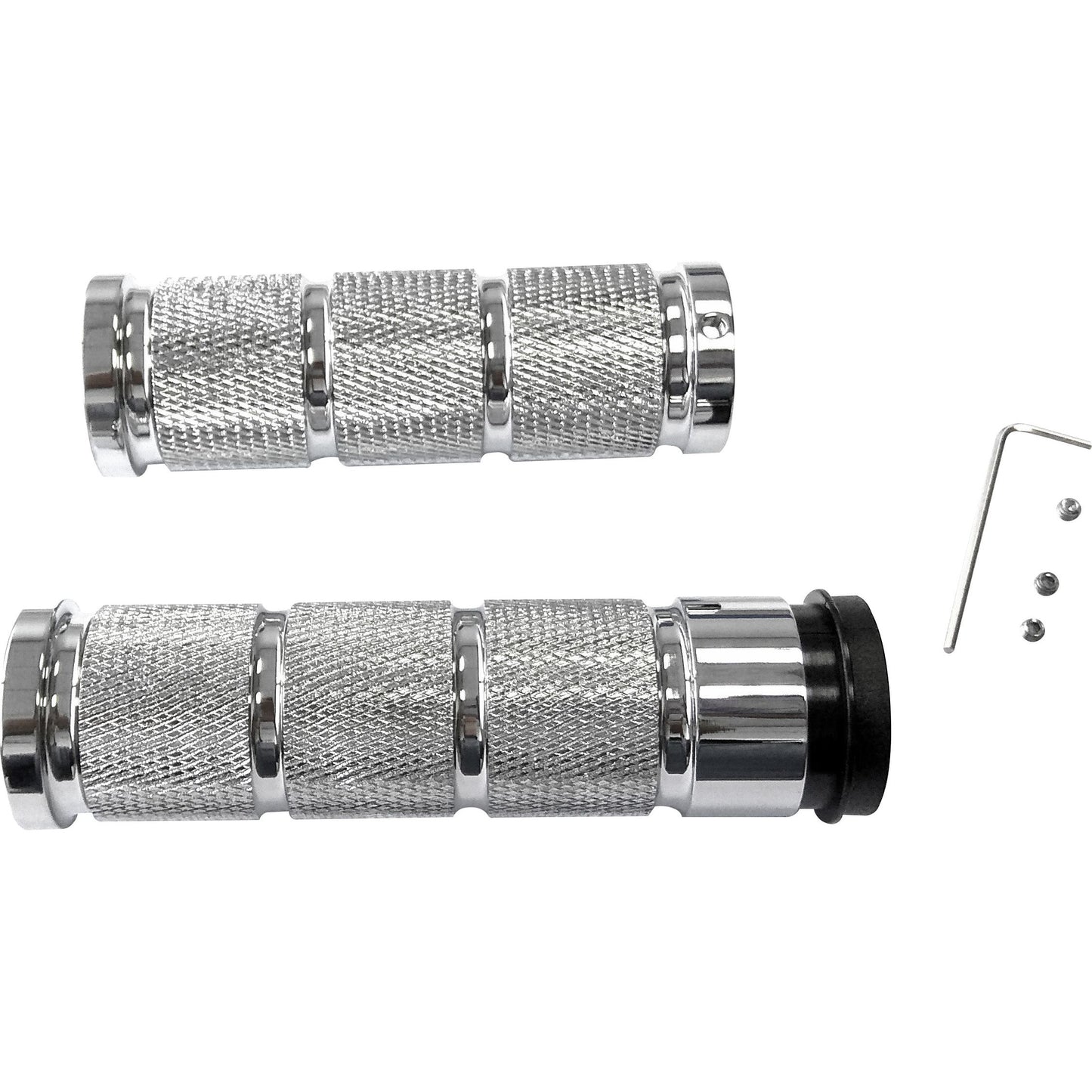 Grip Set Retro Chrome Tbw