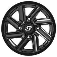 Chopper Wheel 14x7 4/110 5+2 (+10mm) Black