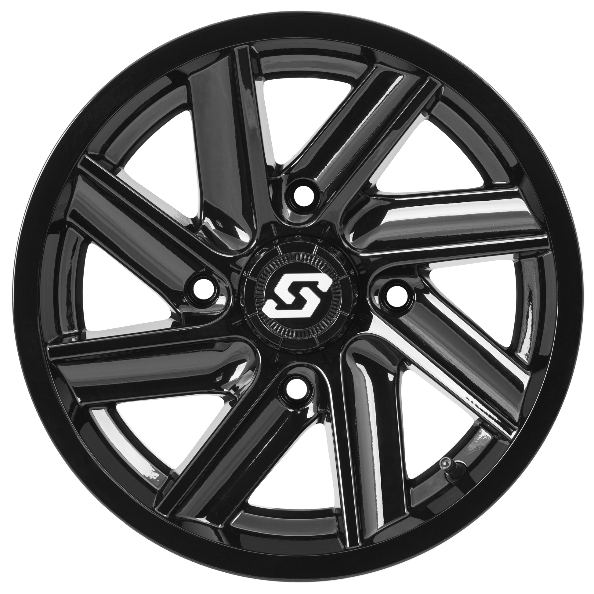 Chopper Wheel 14x7 4/156 4+3 (+5mm) Black
