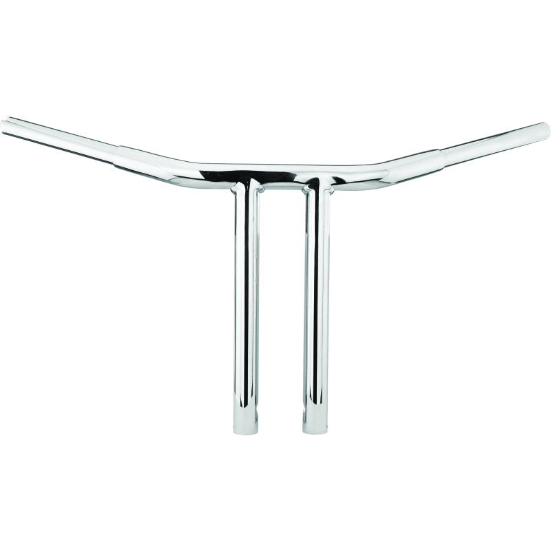 Bikers Choice Throttle By Wire Chrome 12 Inch Straight Tbar Handlebar Custom