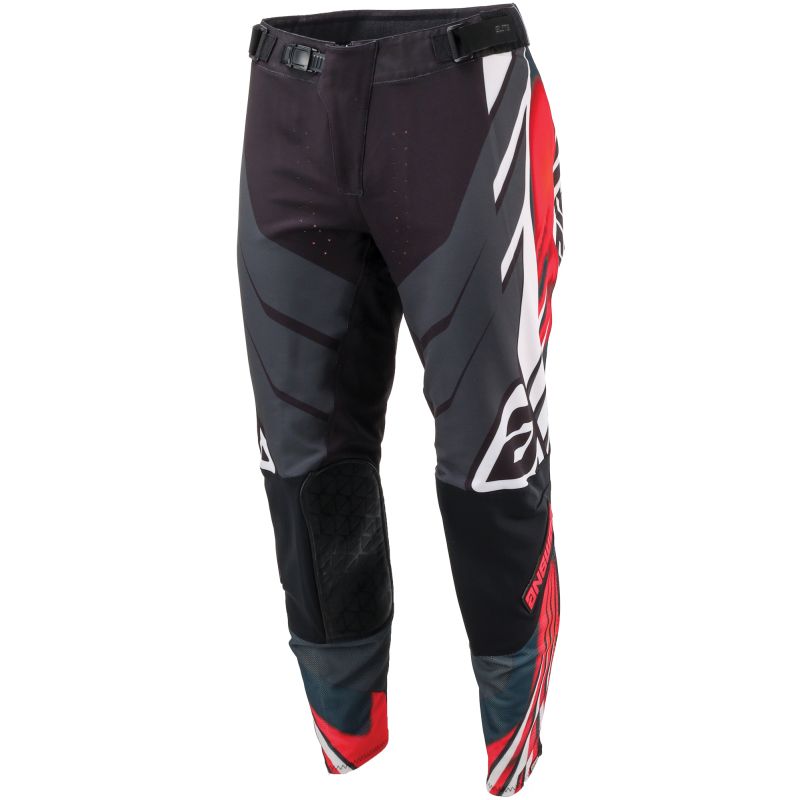 Answer 25 Elite Xotic Pants Crimson/Black Size - 36