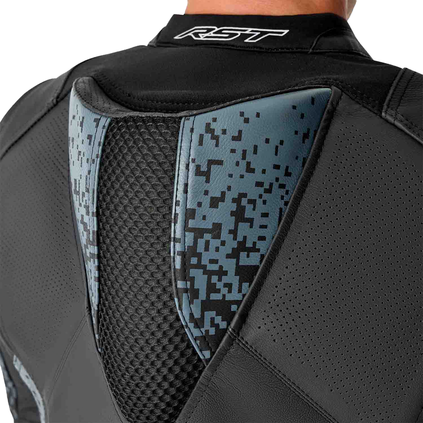 Ps Supersport K D3o Jacket Grey/Black Leather Sm