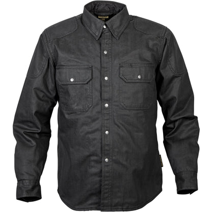 Covert Wax Riding Shirt Black Sm