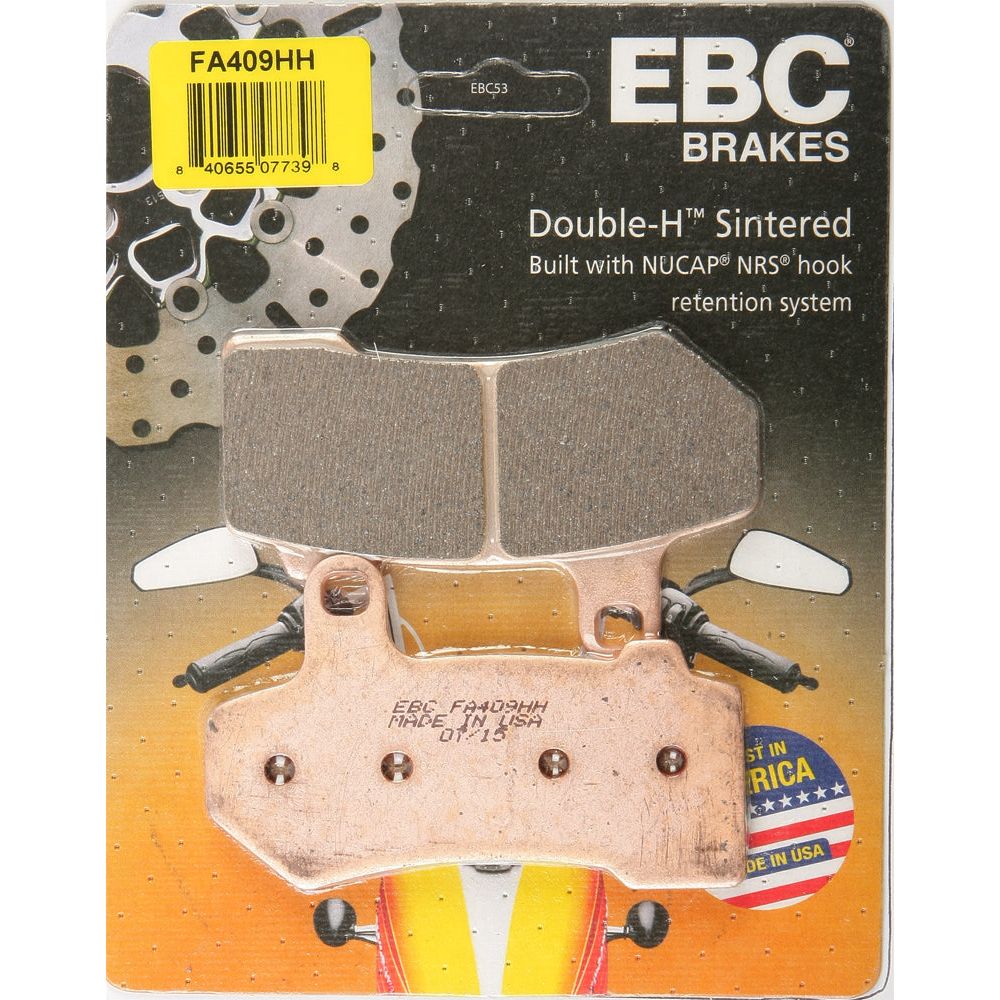 Brake Pads Fa409hh Double H Sintered