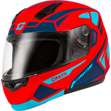 Md 04 Sector Helmet Matte Red/Blue Xl