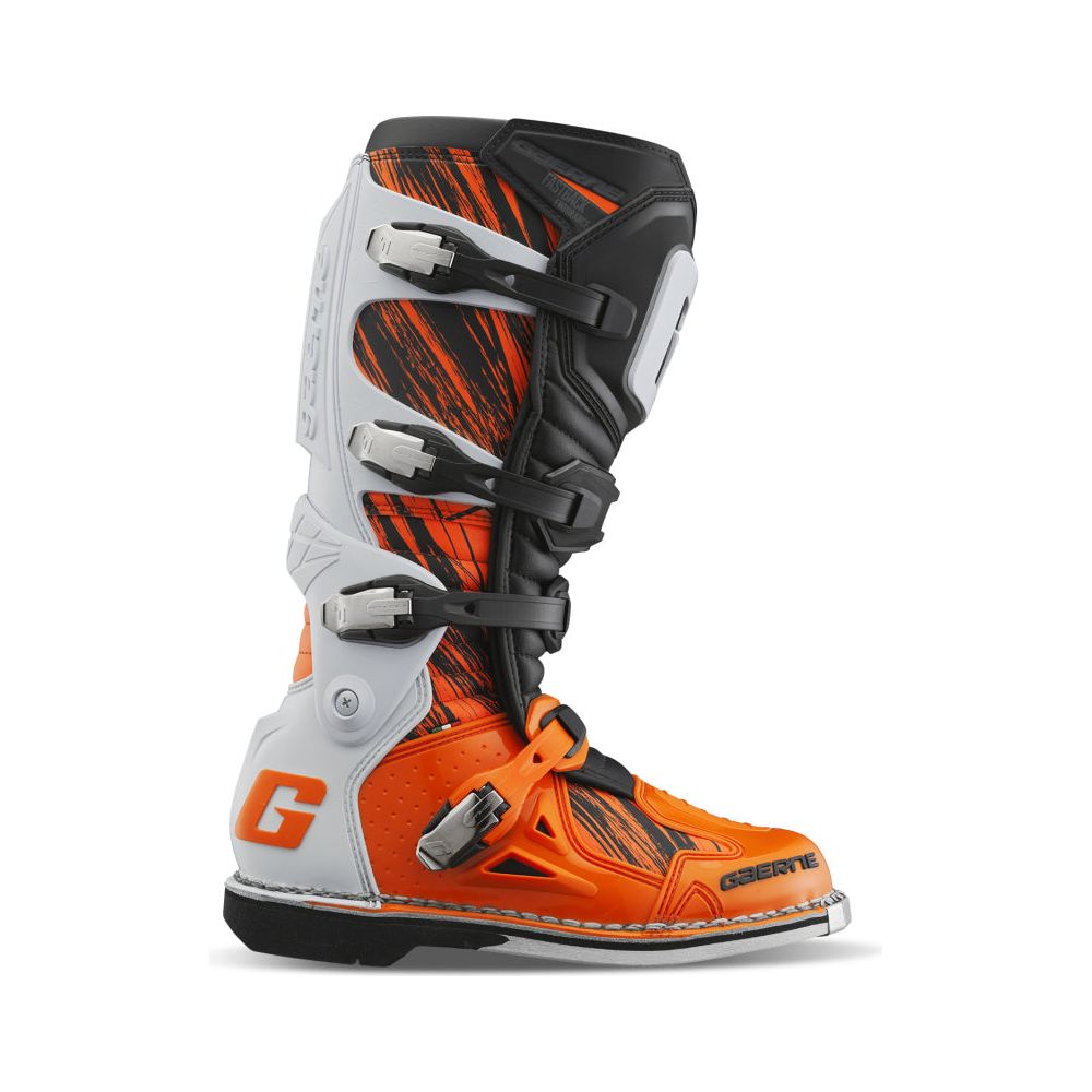 Gaerne Fastback Endurance Boot Orange/White/Black Size - 11