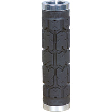 Rogue No Flange Lock On Grips Black/Silver 130mm