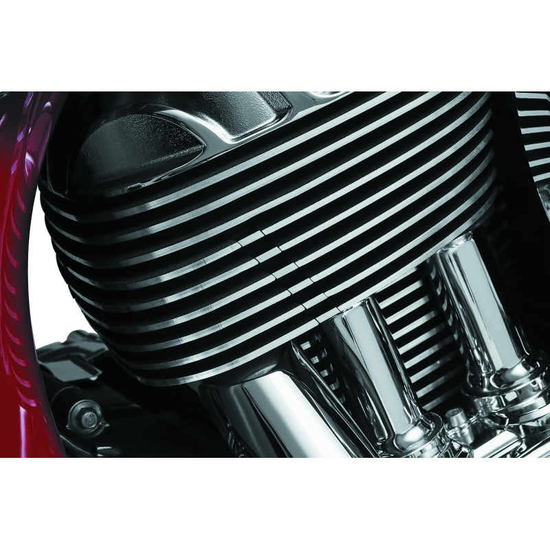 Kuryakyn Exhaust Port Fillers For Indian Black & Raw