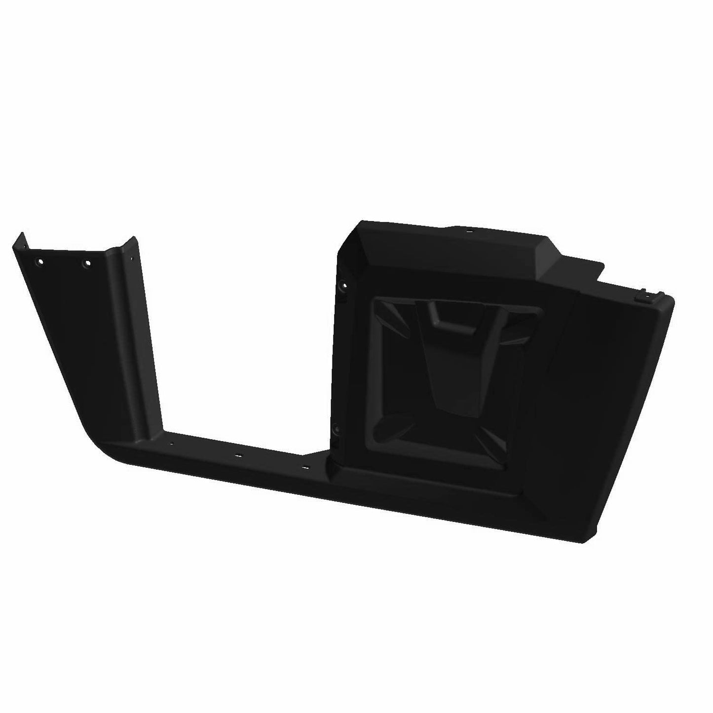 Polaris Ranger Fender, Rear, Left Side, Gloss Black, Genuine OEM Part 5437566-070, Qty 1