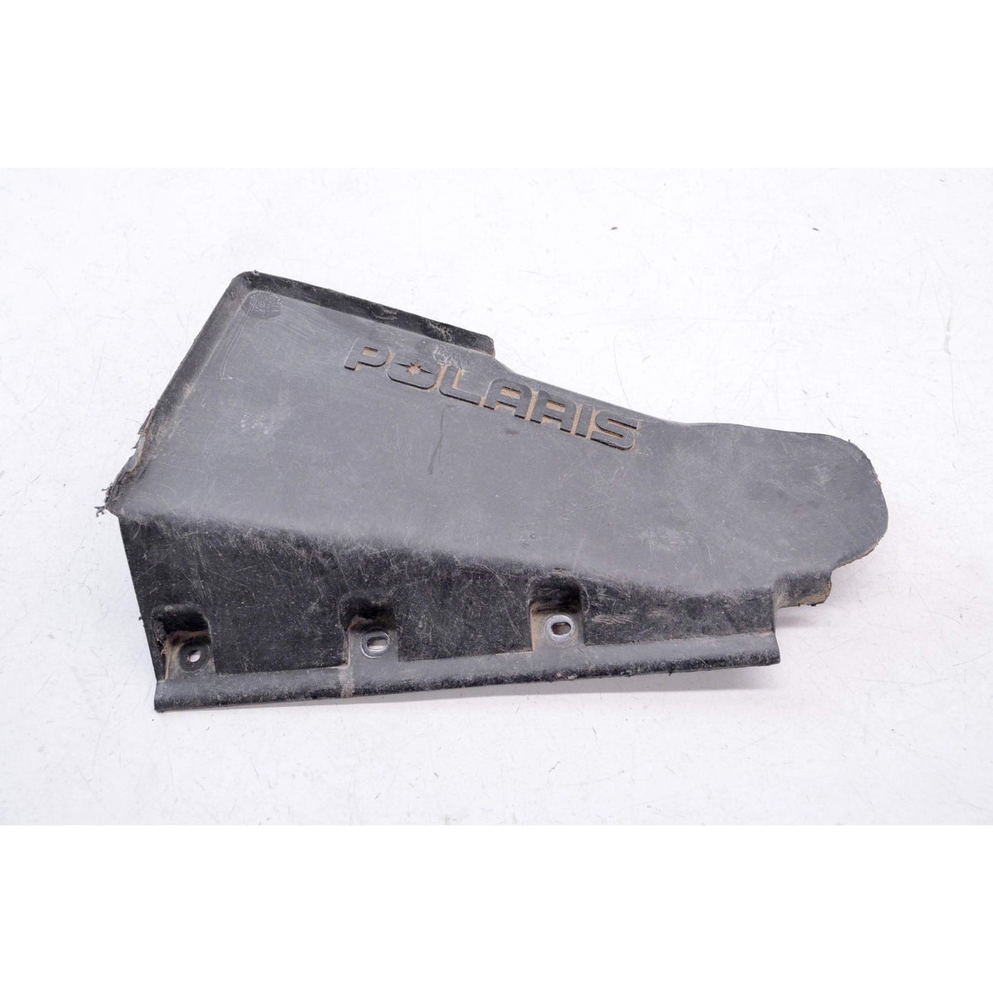 Polaris ATV Basic CV Shield, Rear, Left, Gloss Black, Genuine OEM Part 5435008-070, Qty 1