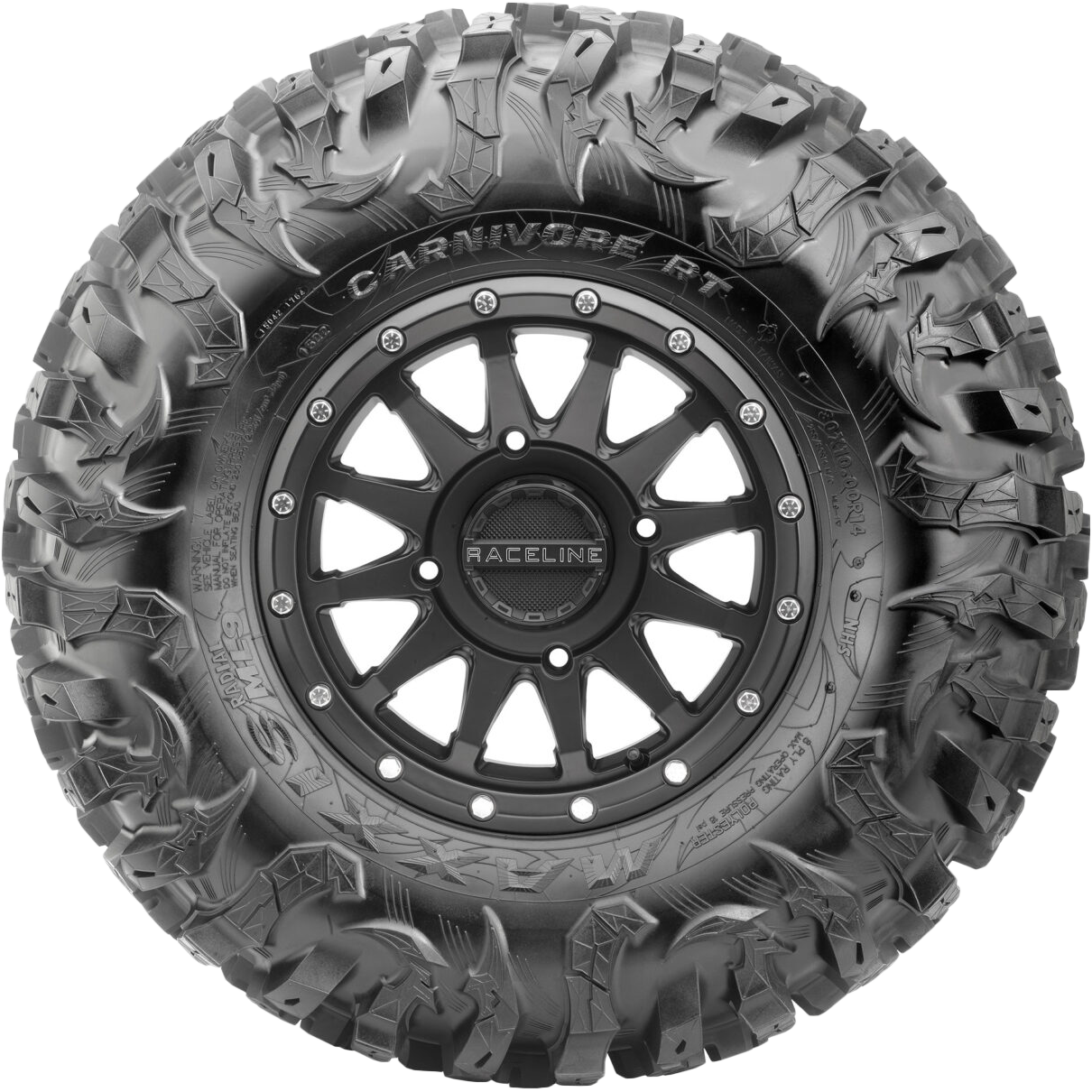 Tire Carnivore Rt Nhs 25x8r12 Ml9 6pr