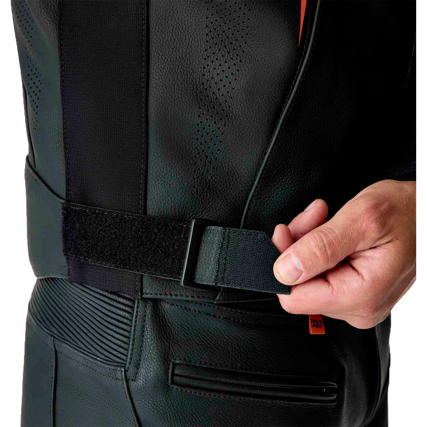 S1 D3o Leather Jacket Blk/Gry/Red 3x