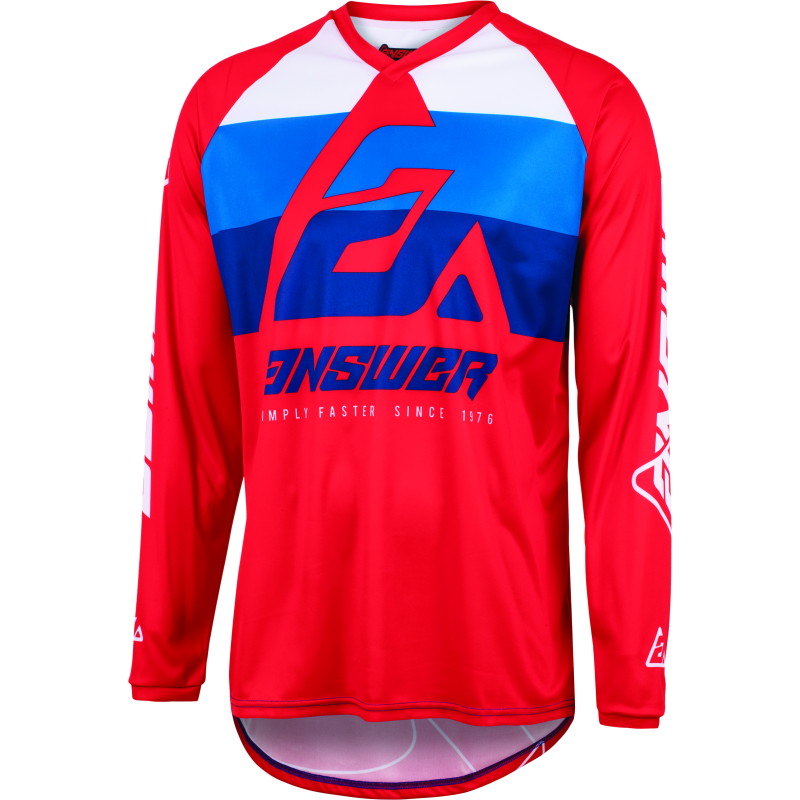 Answer 23 Syncron CC Jersey Red/White/Blue - Small