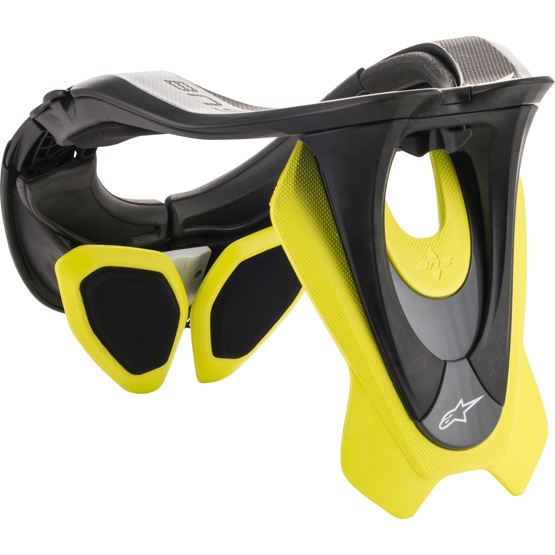 Bns Tech 2 Neck Support Black/Yellow Xs Md
