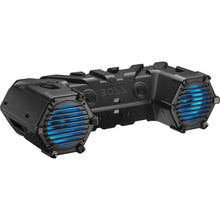 8" Atv Tube With Lighting Lightbar And Rgb Lit Speakers