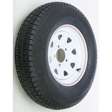 Trailer Tire And Wheel Assembly White