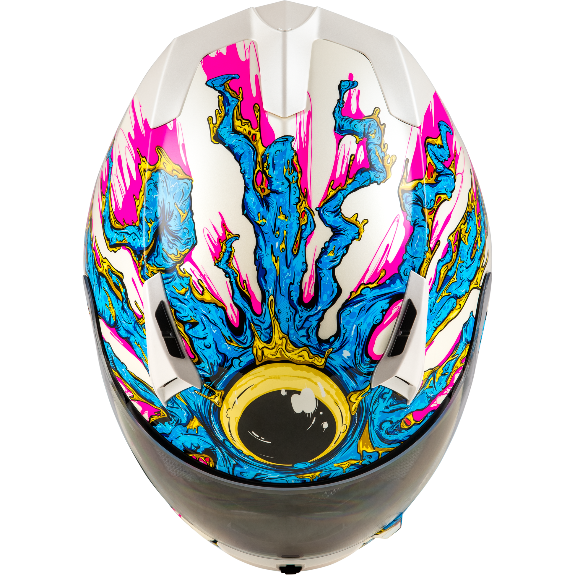 Revolt Space Creep Helmet Light Blue/White/Pink Xl
